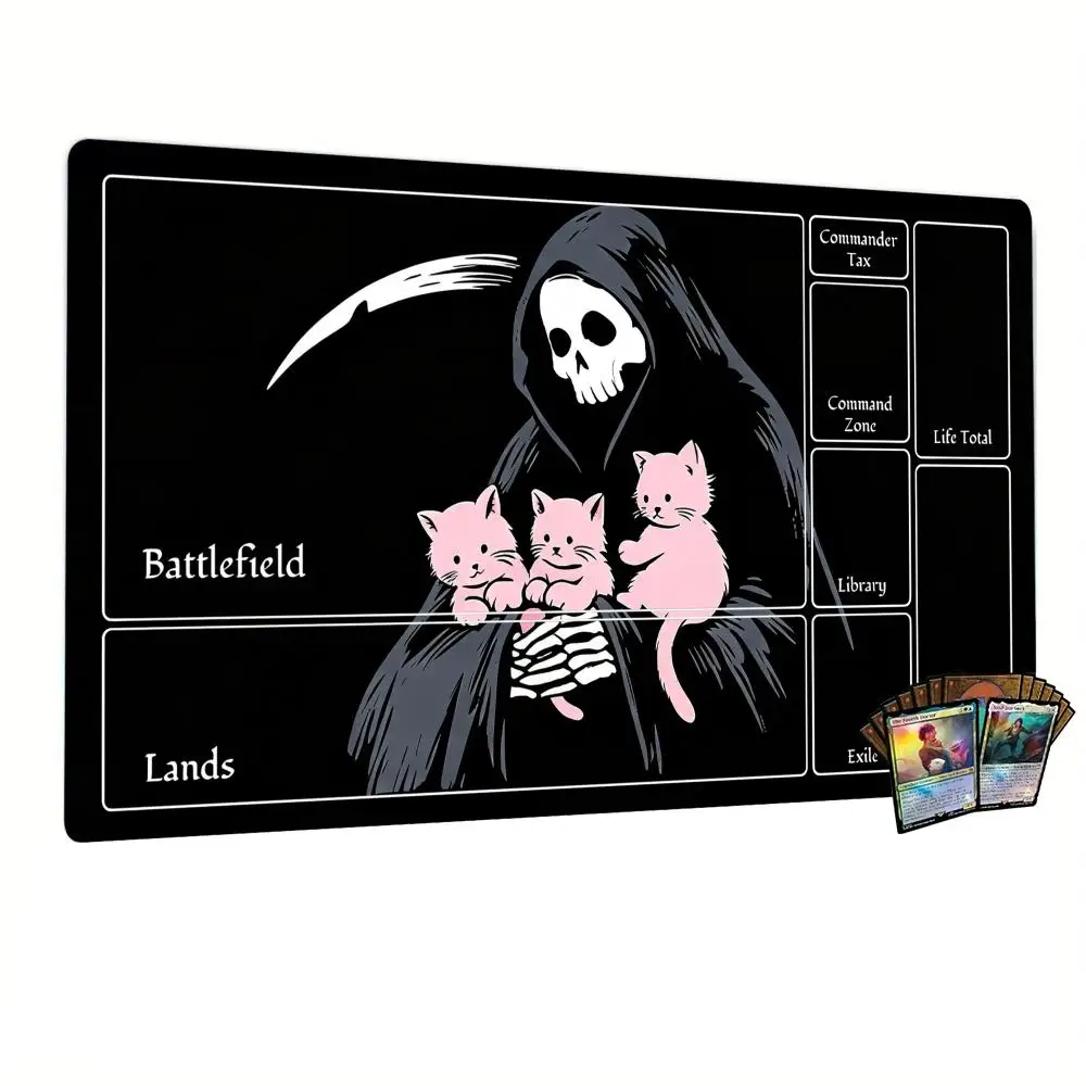 Grim Reaper Holding Pink Kitte - Pc Gaming Pink 评论和价格