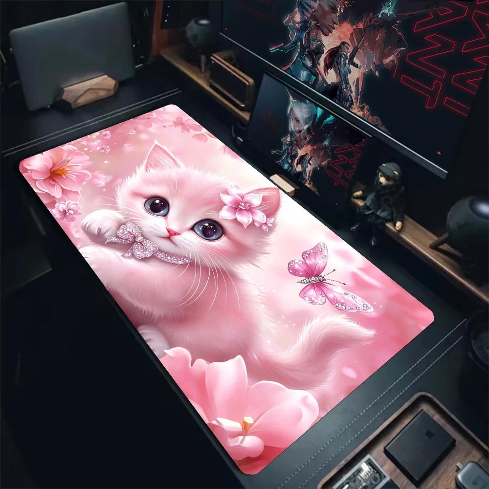 Dreamy Pink Kitty Mouse Pad De - Pc Gaming Pink 评论和价格