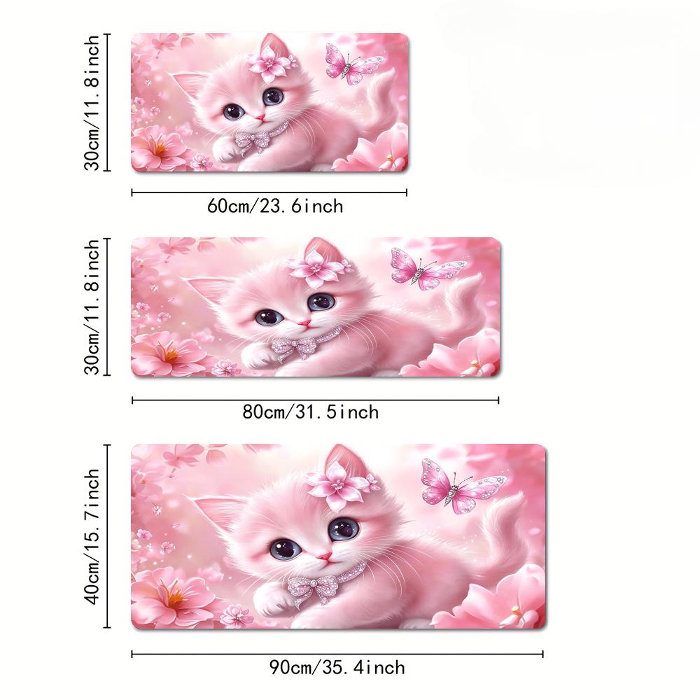 Dreamy Pink Kitty Mouse Pad De - Pc Gaming Pink 评论和价格