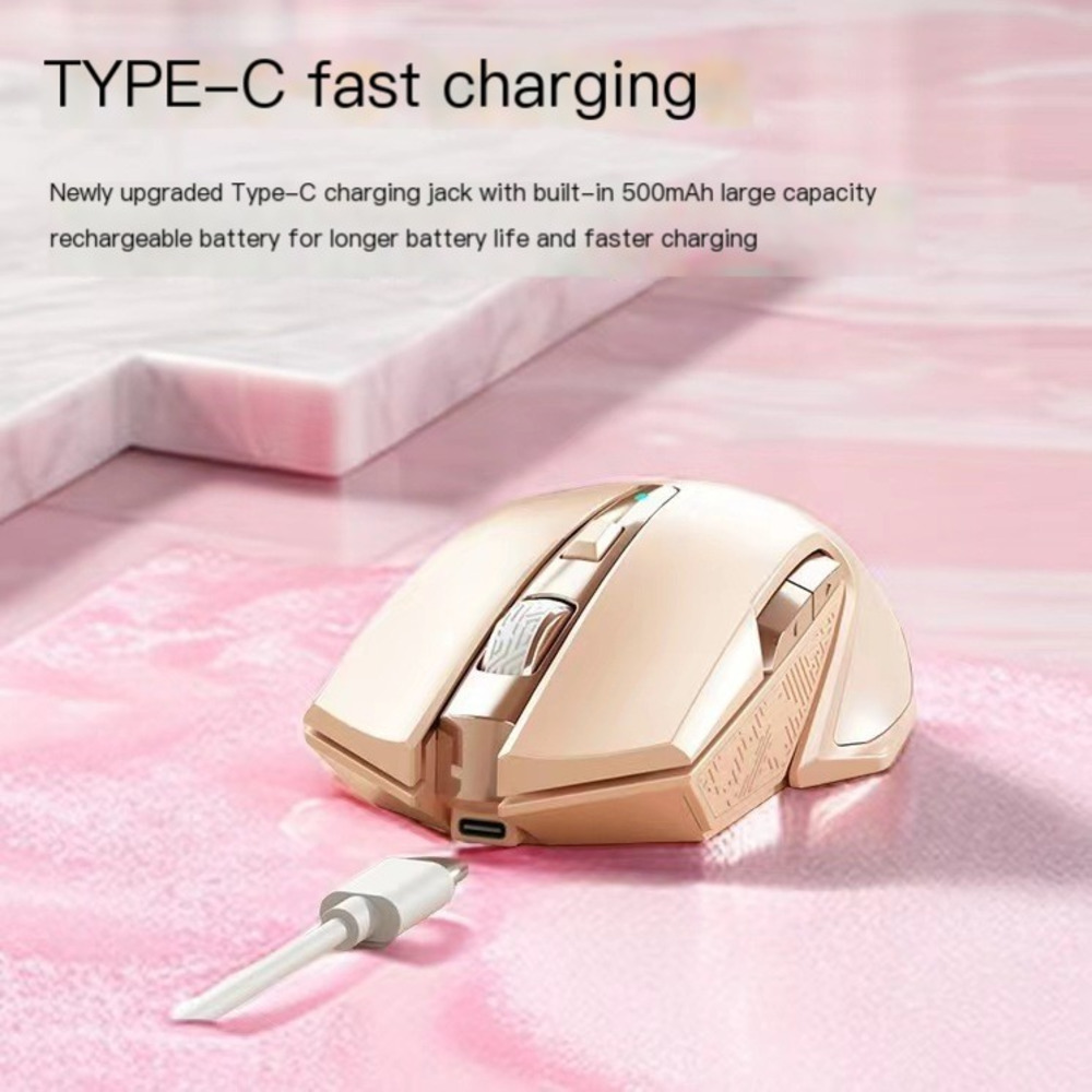2024 New 2.4G Wireless Mouse T - Pc Gaming Pink 评论和价格