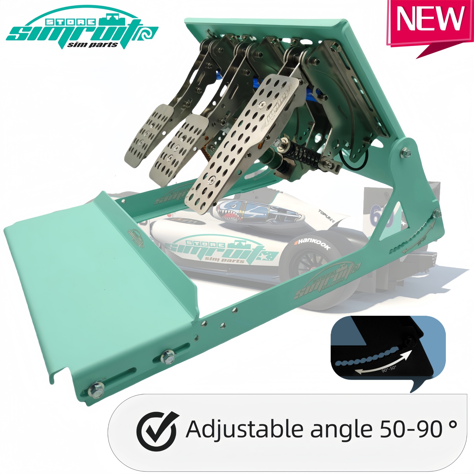 SimRuito Driving Simulator Ped - Pc Gaming Lounge 评论和价格