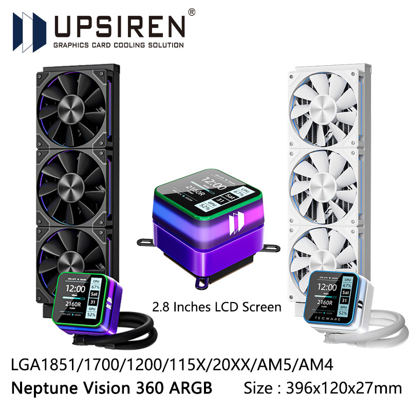 USIREN Neptune Vision 360 ARGB - Pc Gaming Liquid 评论和价格