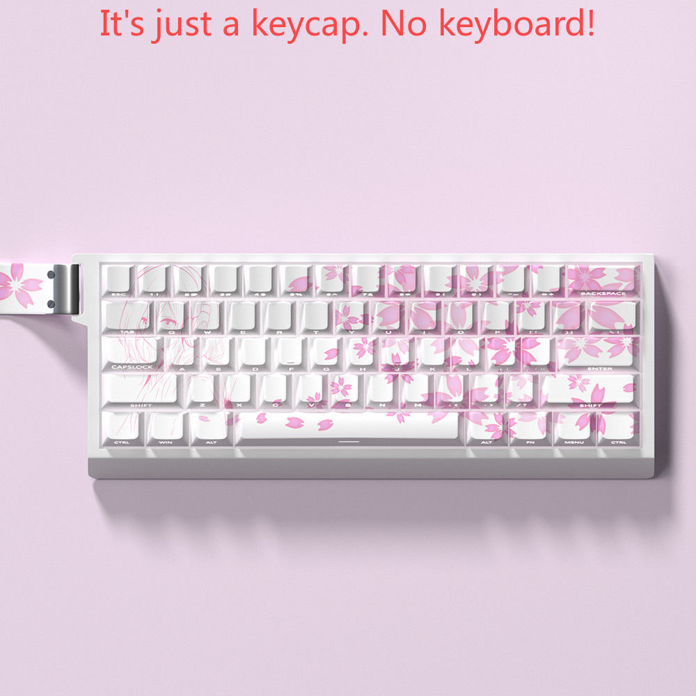 74 Keys PBT Nakano Sanjiu Pink - Pc Gaming Pink 评论和价格