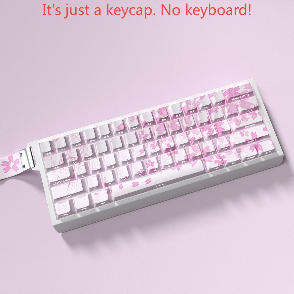 74 Keys PBT Nakano Sanjiu Pink - Pc Gaming Pink 评论和价格
