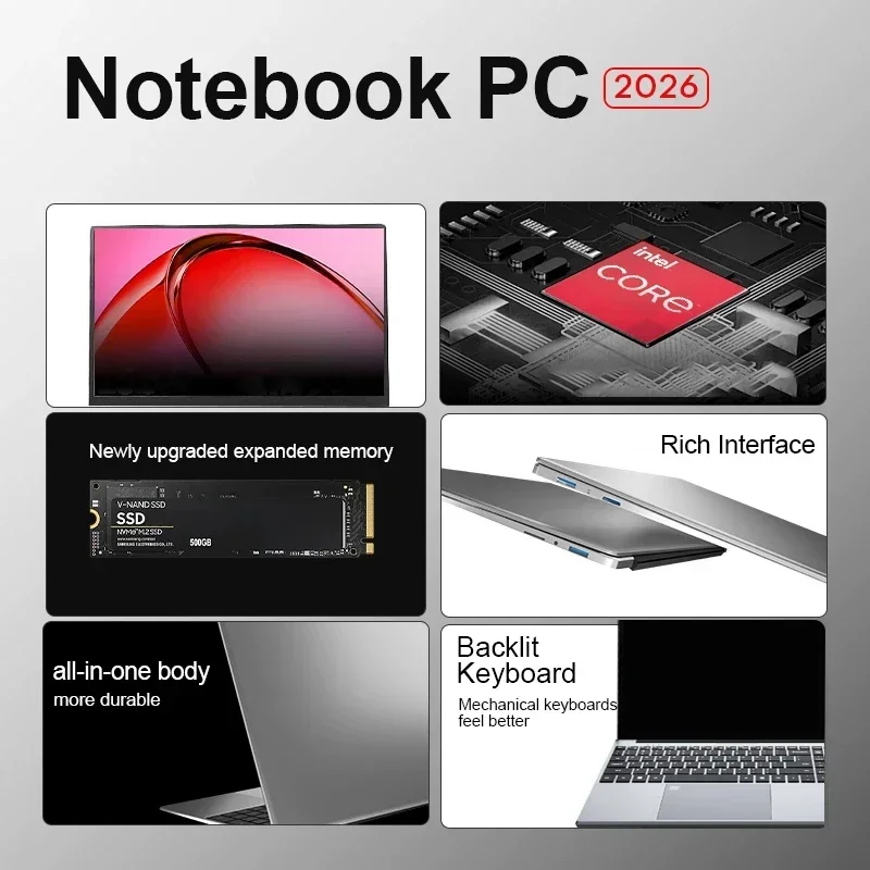 New 15.6 inch Office Laptop In - Pc Gaming Intel 评论和价格